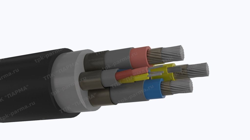 Фотография провода Кабель КГЭШ-Т 3х120+1х10+3х4,0