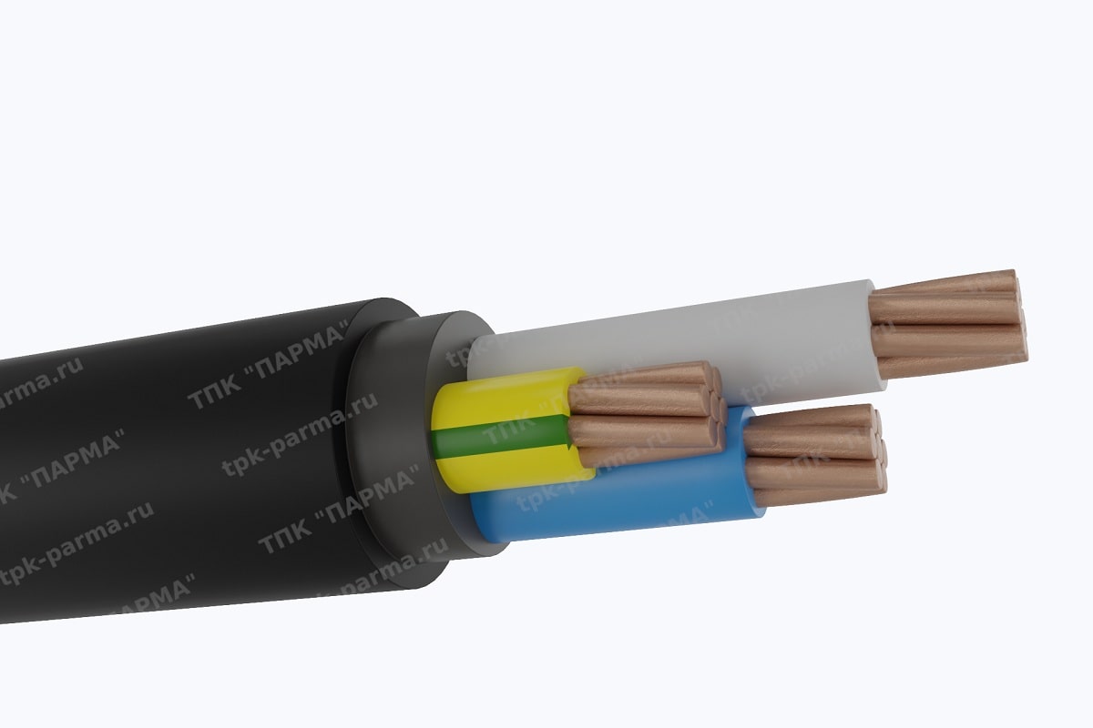 Фотография провода Кабель ПвВГнг(A) 3х35