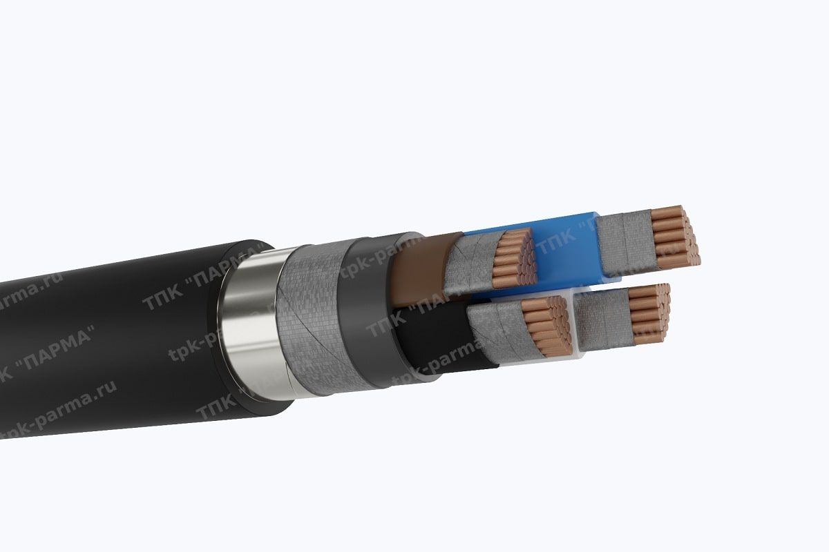 Фотография провода Кабель ПвБПнг(A)-HF 4х240 - 1кВ