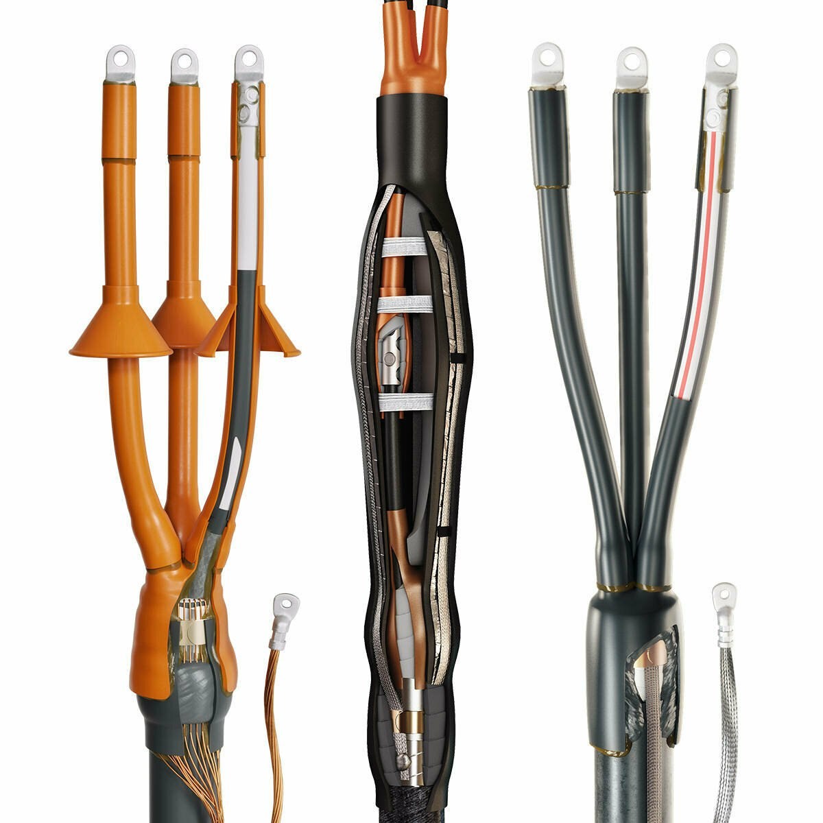 Муфта кабельная 1ПКВ(Н)ТпбН-4х(16-25)