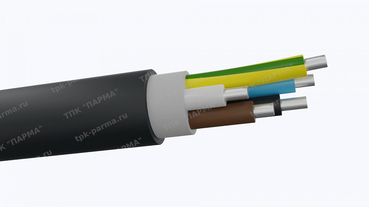 Фотография провода Кабель АВВГз 5х50